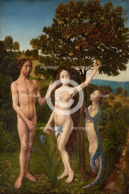 The Fall, after 1479. Artist: Goes, Hugo, van der (1435-1482)