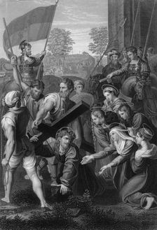 The Fall on the Road to Calvary c1820s.Artist: W Holl
