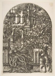 The Fall of Babylon, from the Apocalypse.n.d. Creator: Jean Duvet