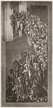 The Fall of Lucifer, c1894, (1900). Creator: Unknown