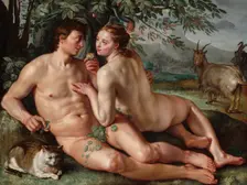The Fall of Man, 1616. Creator: Hendrik Goltzius