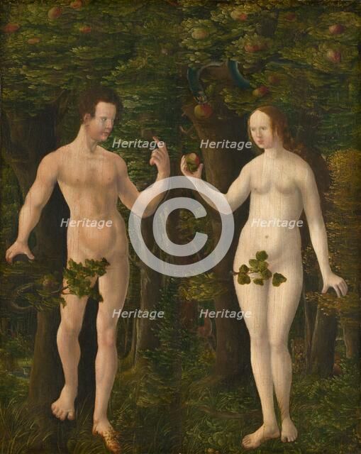 The Fall of Man [middle panel], c. 1535. Creator: Workshop of Albrecht Altdorfer.