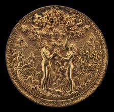 The Fall of Man [obverse], 1535/1574. Creator: Reinhart, Hans