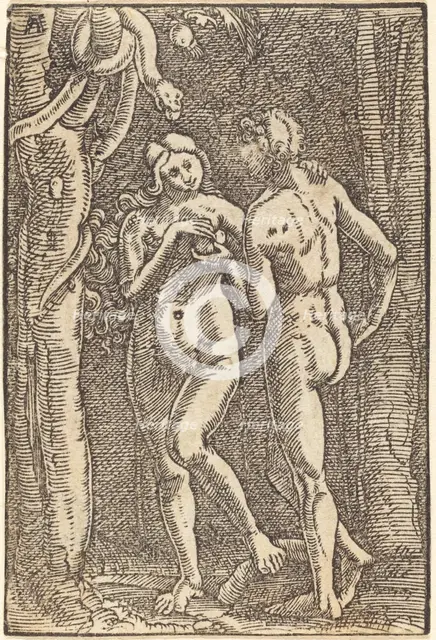 The Fall of Man, c. 1513. Creator: Albrecht Altdorfer.