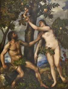 The Fall of Man, c1550. Creator: Titian