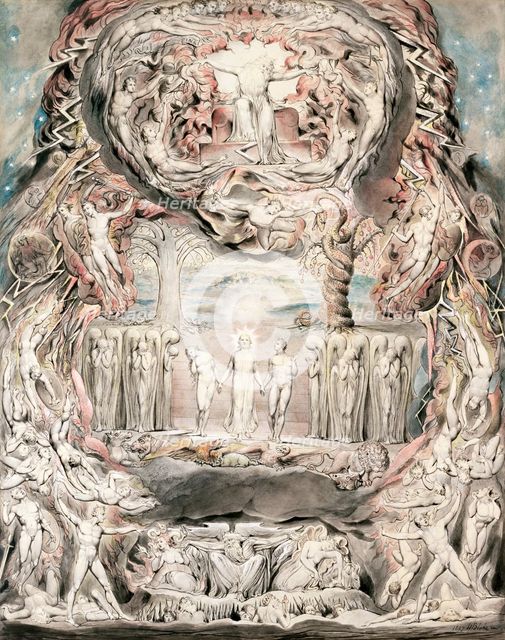 'The Fall of Man', c1780-1827. Creator: William Blake.