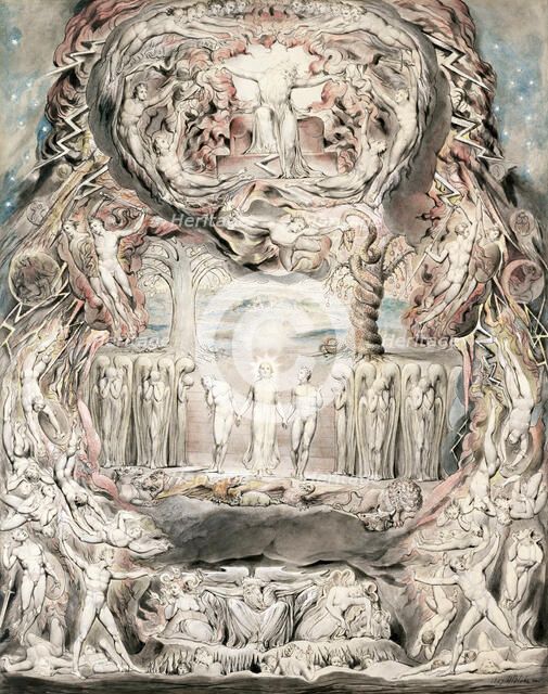 'The Fall of Man', c1780-1827. Artist: William Blake