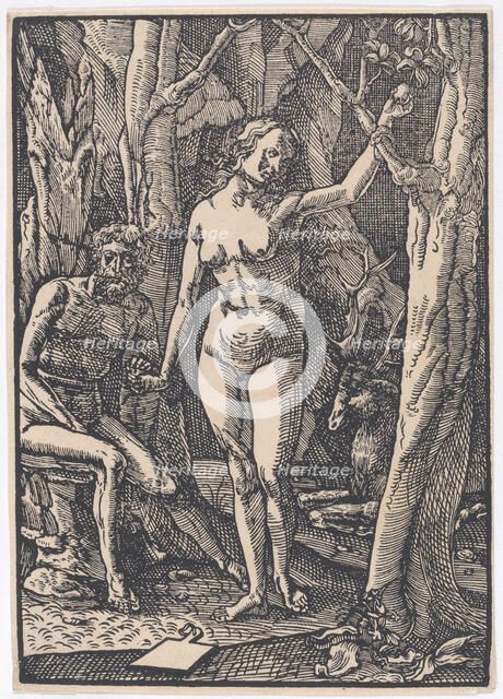The Fall of Man, ca. 1508-1532. Creator: Ludwig Krug.