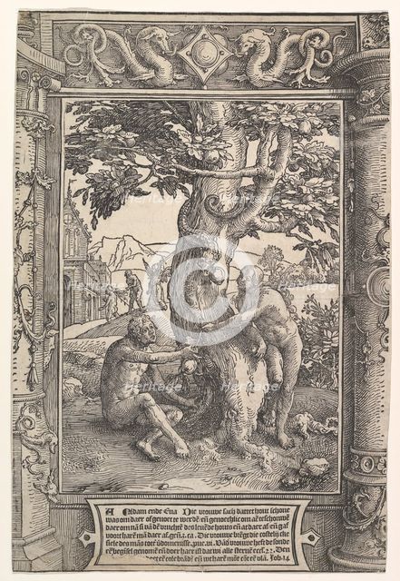 The Fall of Man, ca. 1517. Creator: Lucas van Leyden.