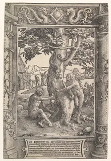 The Fall of Man, ca. 1517. Creator: Lucas van Leyden