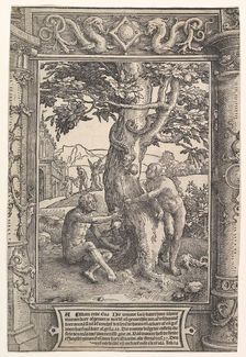 The Fall of Man, ca. 1517. Creator: Lucas van Leyden
