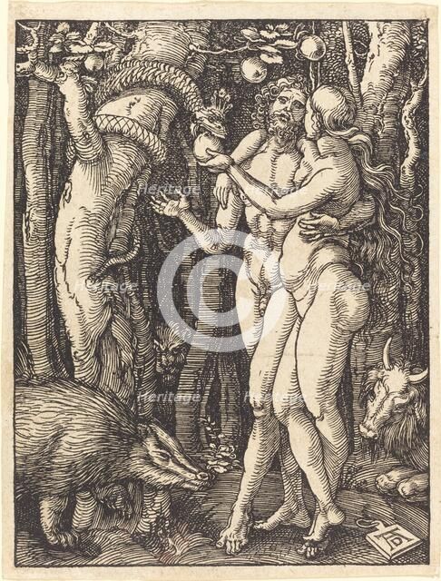 The Fall of Man, probably c. 1509/1510. Creator: Albrecht Durer.