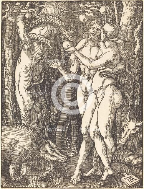 The Fall of Man, probably c. 1509/1510. Creator: Albrecht Durer.