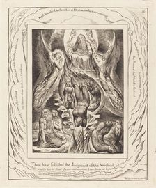 The Fall of Satan, 1825. Creator: William Blake