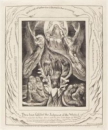The Fall of Satan, 1825. Creator: William Blake