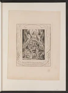The Fall of Satan, 1825. Creator: William Blake