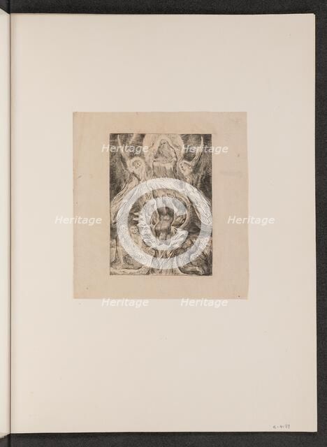 The Fall of Satan, 1825. Creator: William Blake.