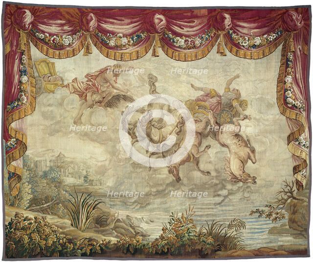 The Fall of Phaeton, Aubusson, after 1776. Creator: Manufacture royale d'Aubusson.