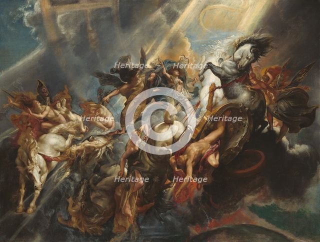 The Fall of Phaeton, c. 1604/1605, probably reworked c. 1606/1608. Creator: Peter Paul Rubens.