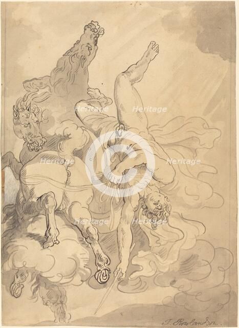 The Fall of Phaeton. Creator: Thomas Rowlandson.