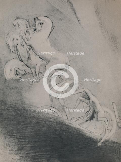 'The Fall of Phaeton', late 19th century, (1946). Artist: Odilon Redon.