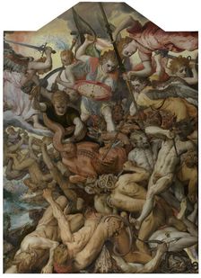 The Fall of the Rebel Angels, 1554. Creator: Frans Floris