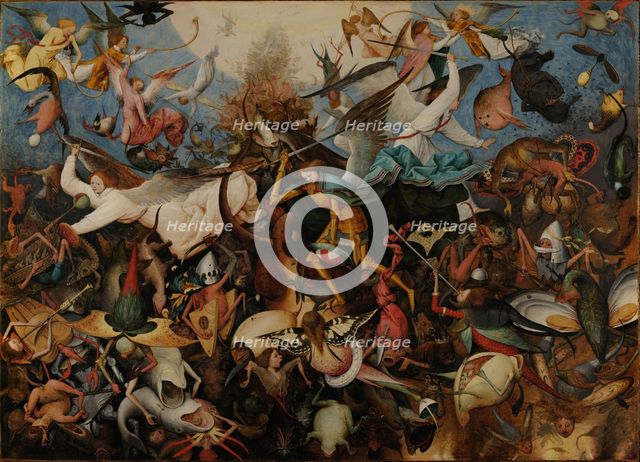 The Fall of the Rebel Angels, 1562. Artist: Bruegel (Brueghel), Pieter, the Elder (ca 1525-1569)
