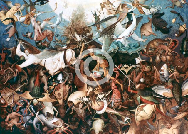 'The Fall of the Rebel Angels', 1562. Artist: Pieter Bruegel the Elder