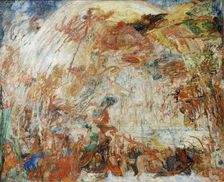The Fall of the Rebel Angels, 1889. Creator: Ensor, James (1860-1949)