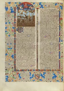 The Fall of the Rebel Angels; Cité de Dieu, about 1440-1450. Creator: Master of the Oxford Hours