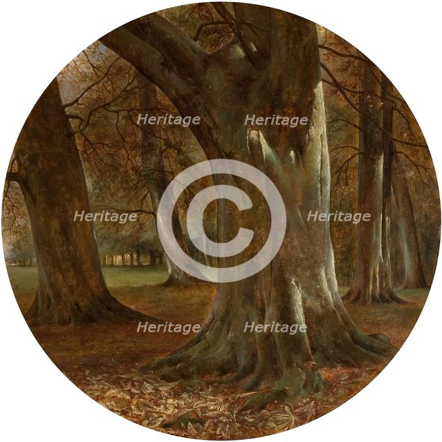The Fall Of The Year, 1857. Creator: George Wallis.