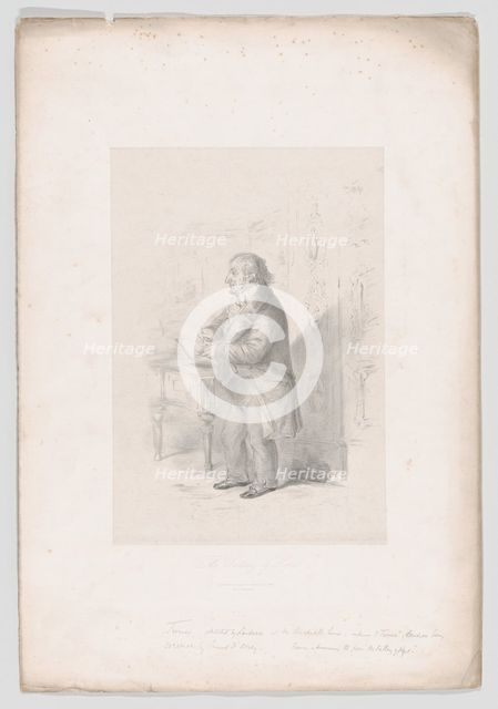 The Fallacy of Hope, January 1, 1851. Creator: Attributed to Count Alfred Guillaume Gabriel D'Orsay.