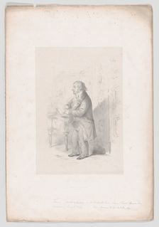 The Fallacy of Hope, January 1, 1851. Creator: Attributed to Count Alfred Guillaume Gabriel D'Orsay