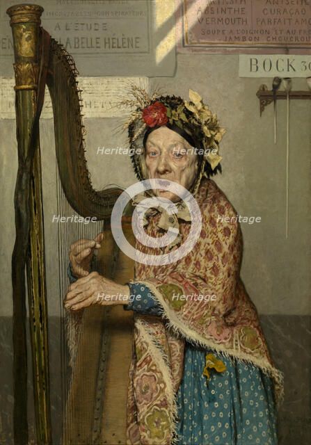 The Fallen Star, 1874. Creator: Jan Van Beers.