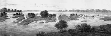 The Falls of Felou; Journey from the Senegal to the Niger 1875. Creator: Unknown