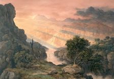The Falls of Foyers, 1818. Creator: John Glover