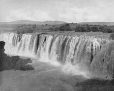 The Falls of Juanacatlau 19th century