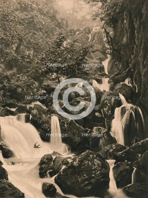 'The Falls of Lodore', 1902. Artist: Unknown.