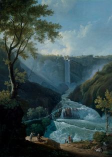 The falls of Terni 1767. Creator: Thomas Patch