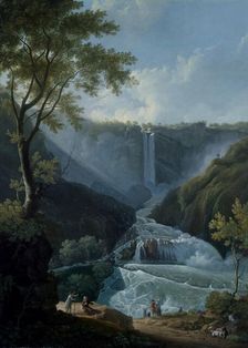 The falls of Terni 1767. Artist: Thomas Patch