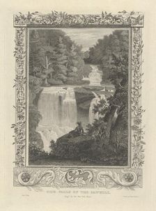 The Falls of the Sawkill, 1830. Creator: Asher Brown Durand