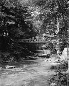 The Falls, Bronx Park, New York, N.Y., between 1895 and 1910. Creator: Unknown