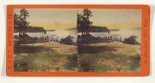 The Falls, from Point View, American Side., about 1868. Creator: E. & H.T. Anthony