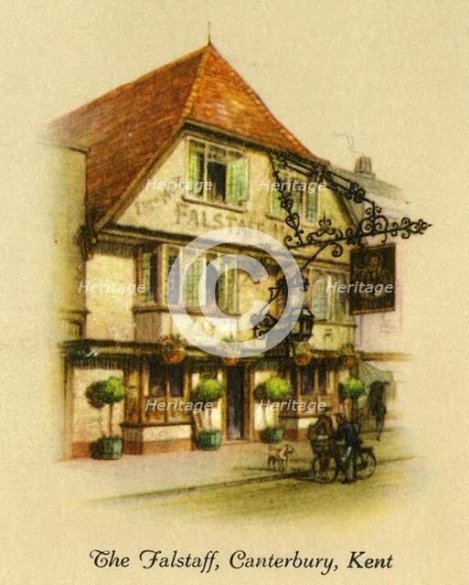 'The Falstaff, Canterbury, Kent', 1936.   Creator: Unknown.