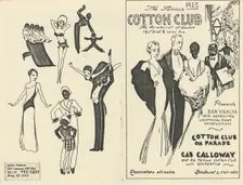 The Famous Cotton Club presents Dan Healy's Cotton Club on Parade with Cab Calloway..., 1925. Creator: Unknown