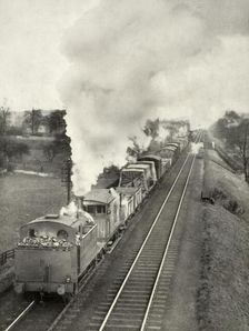 The famous Lickey incline between Bromsgrove and Blackwell, Worcestershire 1935. Creator: Unknown