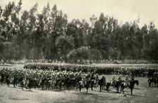 The Famous Mexican "Rurales", or Rural Mounted Police 1919. Creator: Unknown