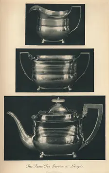 The Fame Tea Service at Lloyd's c1804, (1928)