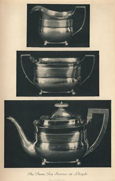 The Fame Tea Service at Lloyd's c1804, (1928)