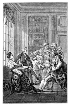 The Family And The Judge, (1885)